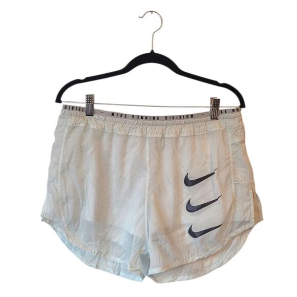 Nike Running Division Women's Mint Green Triple Swoosh Size L - Picture 1 of 6